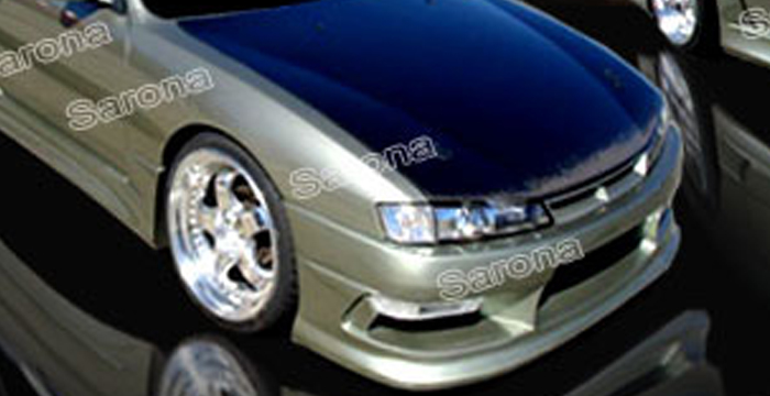 Custom Nissan 240SX  Coupe Front Bumper (1997 - 1998) - $440.00 (Part #NS-009-FB)